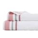 thumbnail image 1 of Mashini Set 2 Toallas Lignes 450 Grs Coral, 1 of 3
