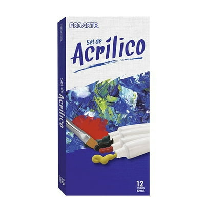 Acrilicos 12 Colores Proarte
