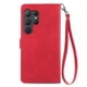thumbnail image 3 of Para Samsung Galaxy S26 Ultra 5G Funda de 6.9 Pulgadas, Billetera para Mujer Hombres, Duradera de Cuero PU Magnética con Tapa, Correa de Cordón, Correa de Muñeca con Cierre, Tarjetero, Billetera,, 3 of 10