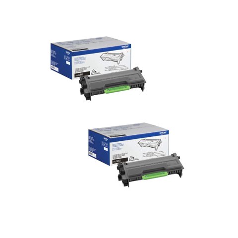 Cartucho De Tóner Brother Tn-880 Alto Rendimiento Paquete De 2