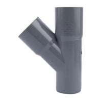 Pvc - Vee Sanitario Gris 40 X 40Mm -