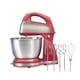 thumbnail image 1 of Mezclador Hamilton Beach Classic 4 L de pie/mano, 6 velocidades, 290 W, rojo, 1 of 8