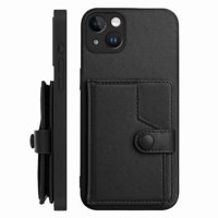 Foxdock Funda Para Iphone 15 Plus Con Bloqueo Rfid - Diseño Elegante Con Cierre De Botón
