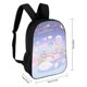 thumbnail image 2 of Sumikko Gurashi-theme Backpack, Campus style schoolbag Bookbag with Adjustable Shoulder Straps And Large Zip Compartment, Unisex Travel Bags., 2 of 6