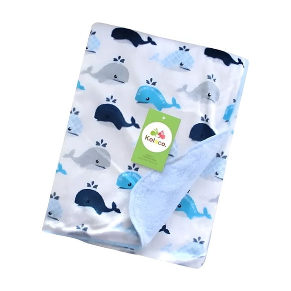Manta Frazada Para Bebe Diseños - Agua - BABYMINE