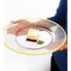 thumbnail image 3 of Set 3 Plato Transparente Borde Dorado Decoración Jhn, 3 of 3