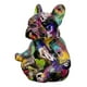 thumbnail image 2 of Estatua Bulldog Zen Graffiti Urbano Adorno Estilo Pop Jhn, 2 of 3