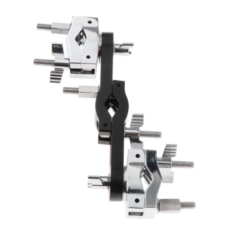 Bothyi - Hardware De Abrazadera De Estante De Tambor Práctico Para Accesorios De Instrumentos Musicales De Tambor De Jazz Estilo Negro A