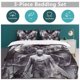 thumbnail image 5 of Moon Knight Family Bed 3 Piece Set Personalized Bedding Decor for Kids And Teens Anime Student Dormitory Cover, 5 of 5