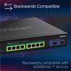 thumbnail image 2 of Conmutador TRENDnet TPE-3102WS Web Smart PoE+ de 10 puertos y varios gigas, 2 of 8