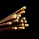 thumbnail image 4 of 5 Pairs of Natural Log Texture High Quality Chicken Wings Wooden Chopsticks - Perfect for Chinese Food & Tableware!, 4 of 4