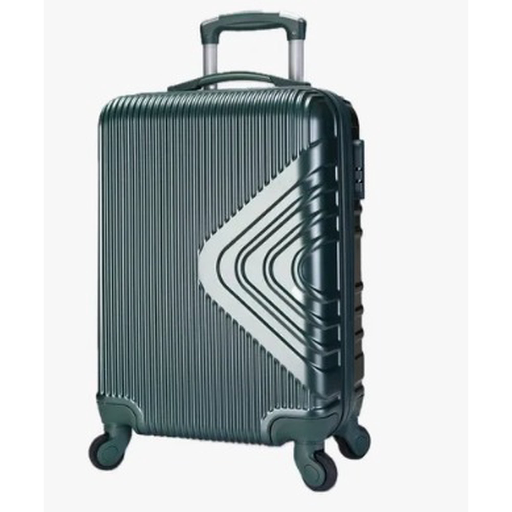 Maleta De Viaje Para Cabina VERDE OSCURO TRIANGULO