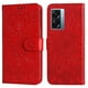 thumbnail image 5 of Funda tipo cartera FOXDOCK para OnePlus Nord N300 , diseño girasol en relieve, cuero PU, cierre magnético, soporte y tarjetero, 5 of 5