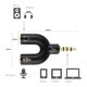 thumbnail image 2 of Conector Splitter Audio Microfono 3.5mm Llavero [ Max ], 2 of 3