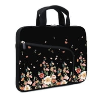 Fundas Para Portátil Xmbfz De Neopreno De 14 A 15,6 Pulgadas Con Bolsillos En Forma De Flores
