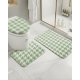 thumbnail image 2 of Juego De Alfombras De Baño 3 Piezas Suaves Y Absorbentes #11, 2 of 3