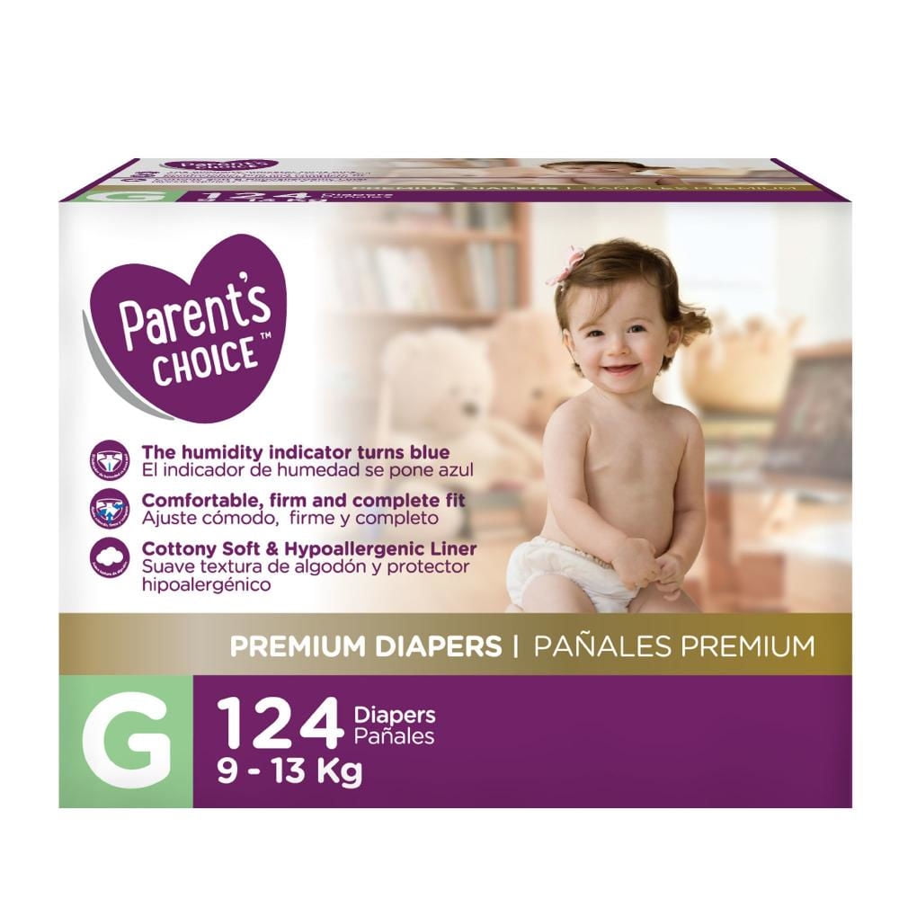 Pañales Premium Talla G 124 Un 124 Un Parent's Choice