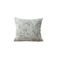 Genérico - Juego De 2 Fundas Peludas De Hojas 45X45 Verde