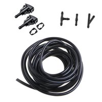 Magideal - Kit De Manguera Lavaparabrisas, Boquilla De Pulverización Para Limpiaparabrisas Automático 5116079Aa, Pieza De Repuesto Para Reparación De Vehículos,
