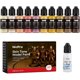 thumbnail image 1 of Pintura NicPro 10 Colores 20 ml Tonos Piel Mate para Miniaturas, 1 of 3