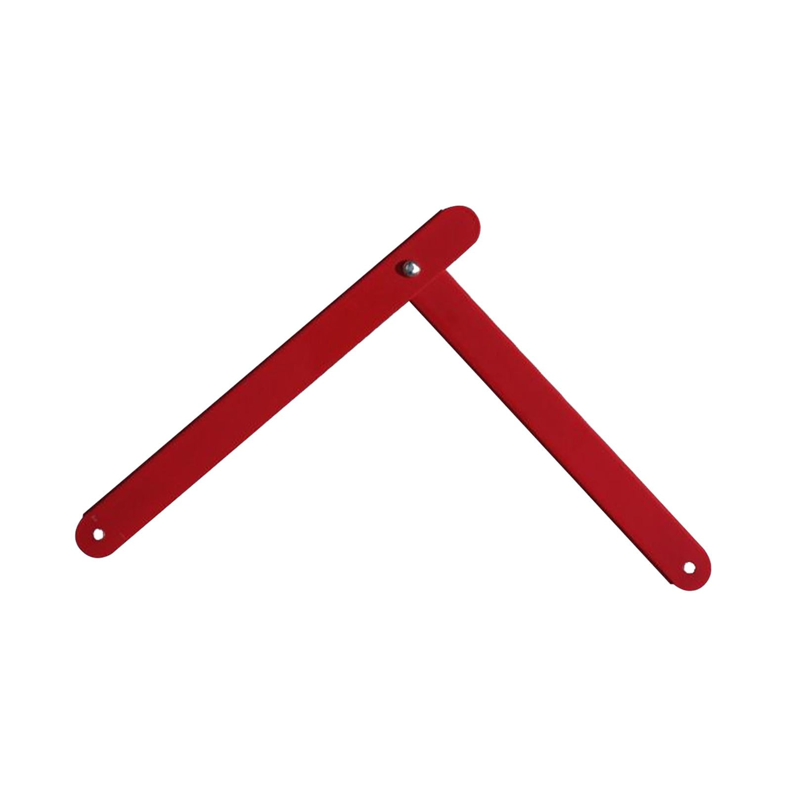 Magideal - 2 Piezas De Bisagras De Escalera De Aluminio De Alta Resistencia, Varillas De Reforzadas, Kit De Repuesto De Metal Para Escalera De Tijera, Acc 48cm