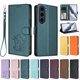 thumbnail image 3 of Funda Volteable con Diseño de Gato para Samsung Galaxy S23 FE, Verde Oscuro, 3 of 6