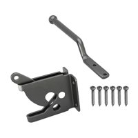 Bothyi - Pestillo De Puerta De Cerca, Cierre Automático Para Patios, Cerradura De Puerta De Granero Versátil Y Resistente, Larga