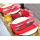 thumbnail image 4 of Servilletas de Tela HOMIDATE Rojo - Pack de 4 con Acabado de Lino, 4 of 9