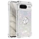 thumbnail image 2 of Funda Para Google Pixel 8 Con Brillo Líquido, Protección Completa Y Soporte De Anillo Giratorio, 2 of 4