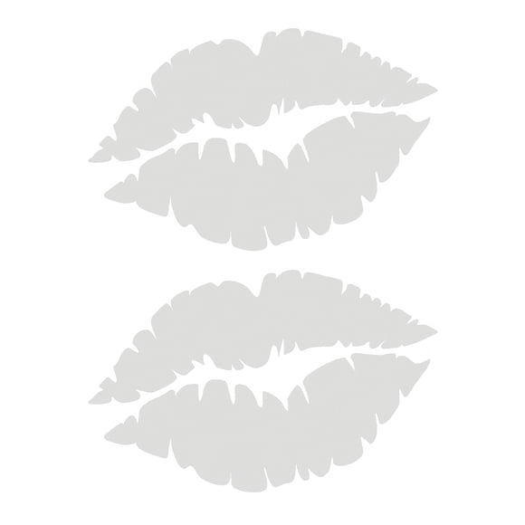 Calcomanía de Labios CUSHYSTORE Lips Kiss Reflectante (5.5x3.5 cm)
