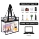 thumbnail image 4 of Bolsa de mano BAGAIL transparente aprobada para estadios con correa ajustable, 4 of 7