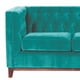 thumbnail image 3 of Sofá Roma 1C Tela Velvet Turquesa, 3 of 3