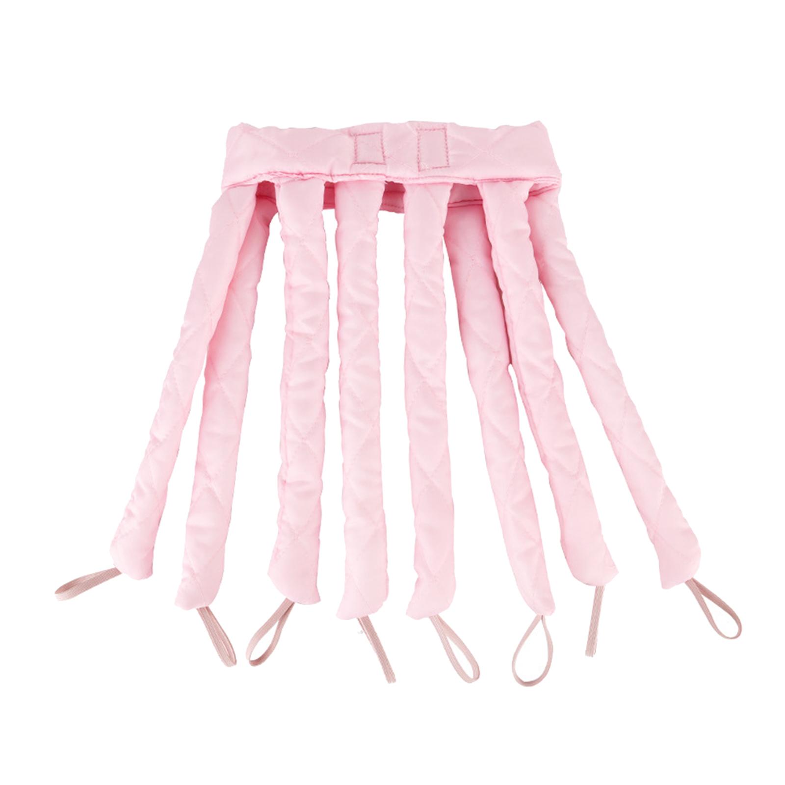 Ioensy - Octopus Heatless Hair Curlers Lazy Curlers Diadema Rosa Para Cabello Largo