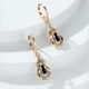 thumbnail image 1 of Women's Elegant Zircon Drop Earrings 18K Gold Plated Ear Jewelry Banquet Dinner Decor For Women Girls, 1 of 3