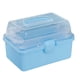 thumbnail image 5 of Organizador Caja De Almacenamiento Organización Del Hogar Cajas De Almacenamiento Transparentes Multifuncionales Azul, 5 of 5