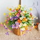 thumbnail image 2 of suxuMhao Margarita Artificial - Flores Artificiales, Flores de Plástico, Crisantemos Falsos para Macetas de Exterior, Flores Falsas para Exteriores y Interiores, Ramos de Decoración, 10 Ramos en, 2 of 5