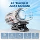 thumbnail image 3 of Ventilador clip coche LED 360° rotación 199 velocidades paraguas oficina coche playa, 3 of 7