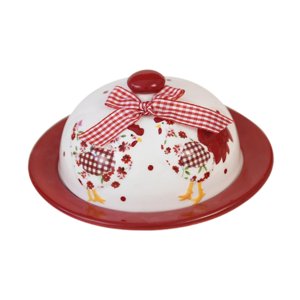 Bothyi - Plato De Cerámica Para Mantequilla, Plato Para Dim Sum Para Comedor, Restaurante, Regalo De Navidad