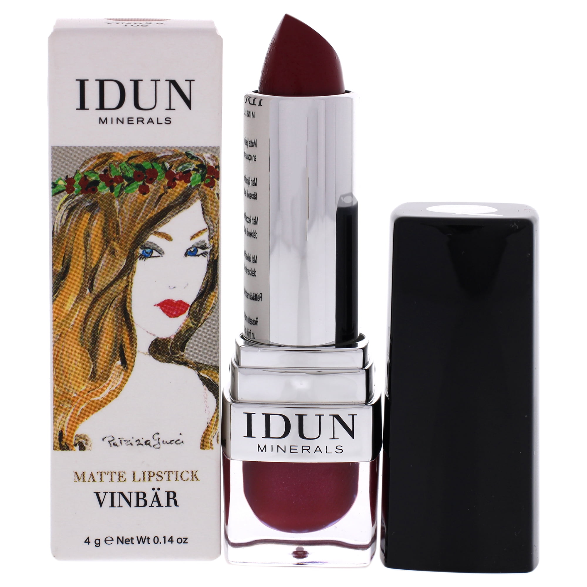 Idun Minerals - Barra De Labios Mate - Vinbar De Para - Barra De Labios