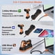 thumbnail image 4 of Escáner de códigos de barras KUIIYER 1D/2D inalámbrico con base USB, 4 of 9