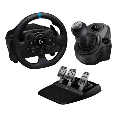 Logitech - Kit Volante G923 Ps4 + Palanca De Cambios Negro