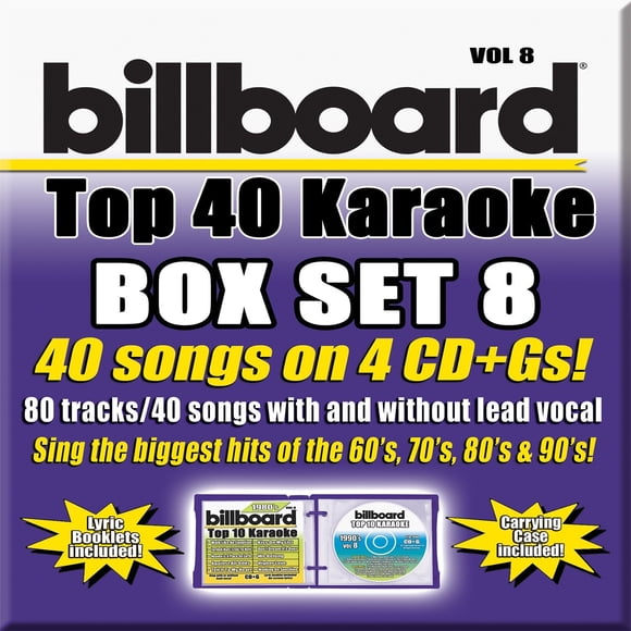 Karaoke Sybersound Billboard Top 40 Vol. 8