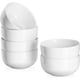 thumbnail image 1 of DOWAN Set de 6 bowls pequeños de cerámica blanca, 10 oz, 1 of 3