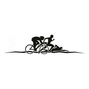 Rienda Libre Graphics - Decomural Triathlon Run Swim Cycle Ws-17927