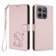 thumbnail image 1 of Funda de Gato tipo Libro para Motorola Moto G47, Rosa, 1 of 6