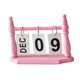 thumbnail image 5 of Calendario De Escritorio Ideal Como Regalo, Peque?o Calendario Plegable De Pie Para La Escuela, El Hogar Y La Oficina, Color Rosa., 5 of 5