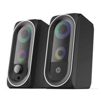 Hp - Parlantes Gamer Rgb Para Pc Negro Dhe-6001