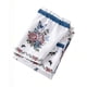 thumbnail image 2 of Set 3 Piezas Cortina Para Cocina Con Diseño Color Blanco Con Detalles En Azul, 2 of 4