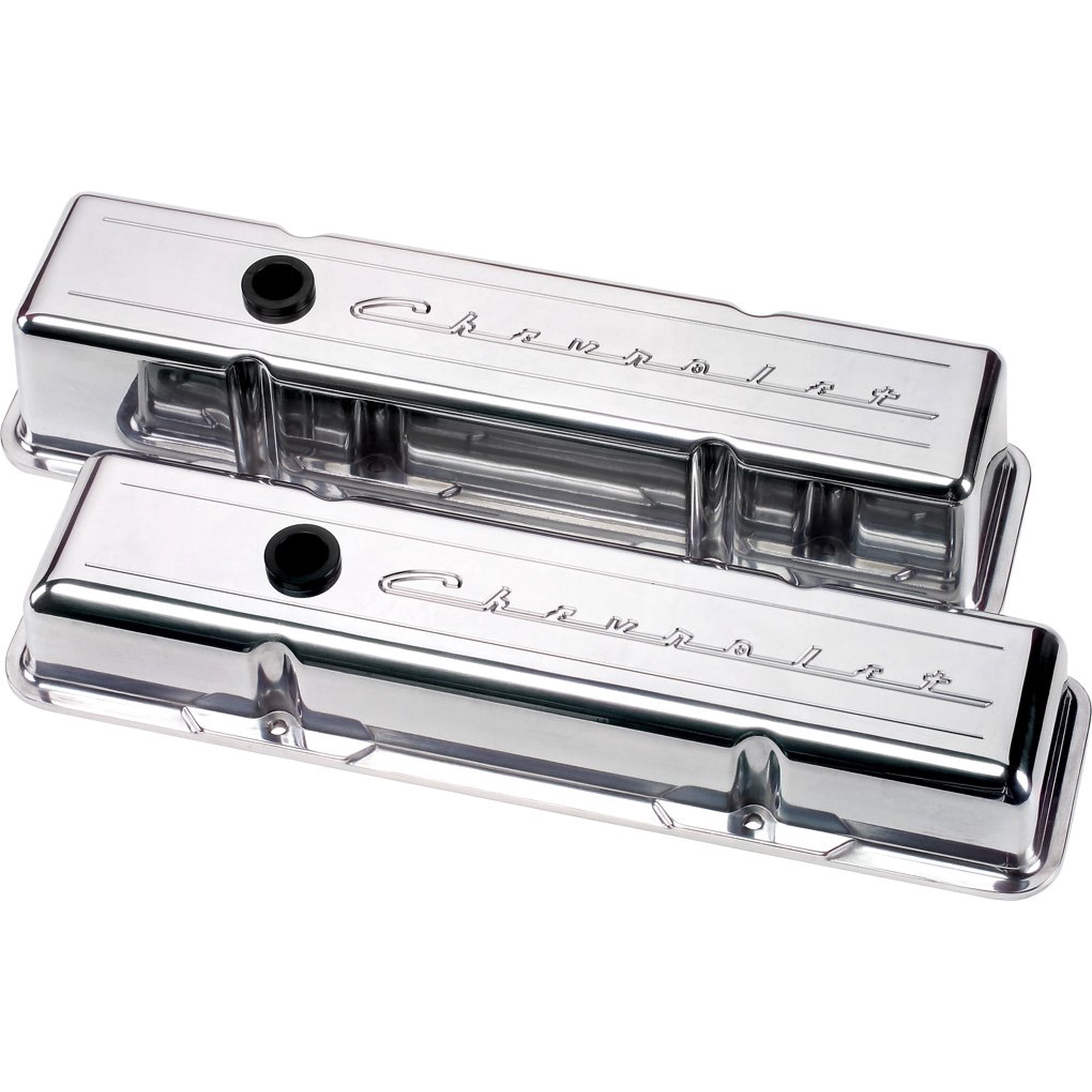Tapa De Válvula Billet Specialties, Alta, Aluminio Fresado En Bolas, Chevy