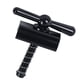 thumbnail image 4 of Abrazadera De Bisagra Plegable Para Bicicleta, Placa De Abrazadera De Bisagra CNC Para Piezas De Repuesto De Marco De Auriculares, Color Negro, 4 of 5